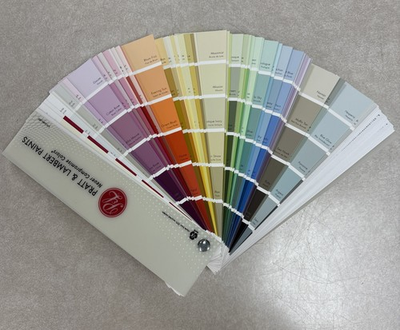 #ad Pratt amp; Lambert Paints Fan Deck Product Paint Samples 💥 Never Compromise Colors $22.99