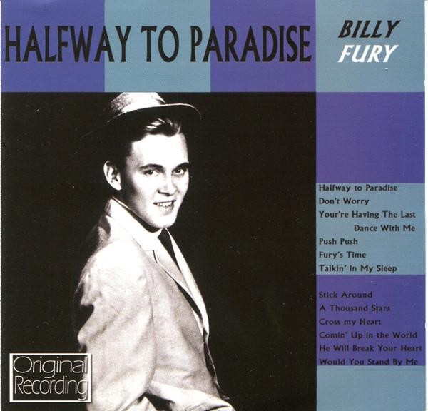 Billy Fury Halfway To Paradise CD UK Hallmark Music & Entertainment 2012 710952