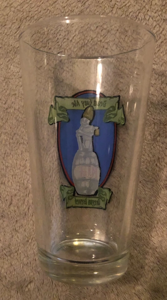 DEAD GUY ALE ROGUE BREWING OREGON ARTESANAL CERVECERÍA CERVEZA VASO DE PINTA ¡NUEVO! Foto 2 de 2