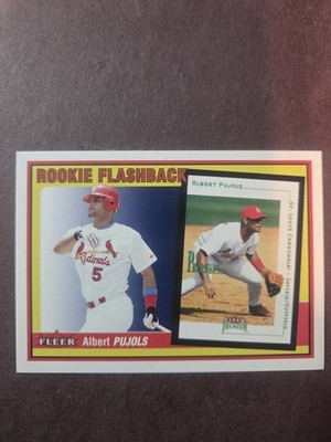 2002 Fleer - Rookie Flashback Albert Pujols #2RF | eBay