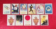 Mars Vintage 1987 Unused Olympic Games Postcards - Set of 11