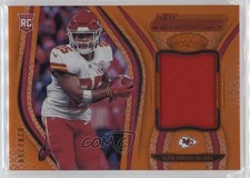 2020 Certified New Generation Jerseys Mirror Orange Clyde Edwards-Helaire 14md