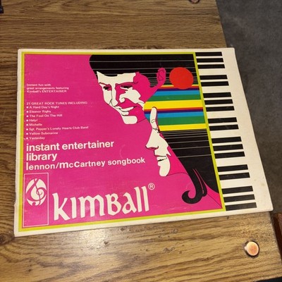 Kimball Organ Co- Instant Entertainment Library Lennon McCartney Songbook 1973