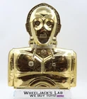 C-3PO Action Figure Storage Case W/ INSERT Star Wars 1983 Kenner Vintage
