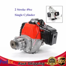 2-Stroke 49cc Complete Motor Engine Pocket Bike Mini Dirt Bike Quad ATV Scooter