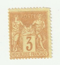 ♣ Timbre France Classique Sage N° 86 Neuf (*) 3c Orange Beau