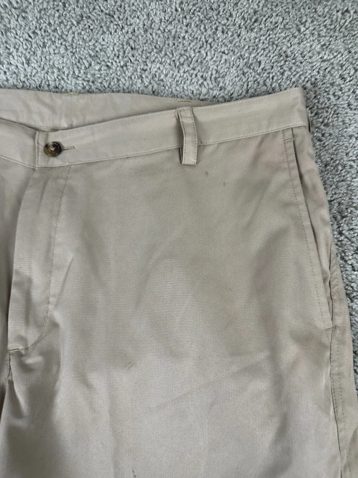 Pantalones Cortos de Golf PING Para Hombres 36 Beige SensorCool Ligeros Bolsillos Chinos Foto 4 de 4