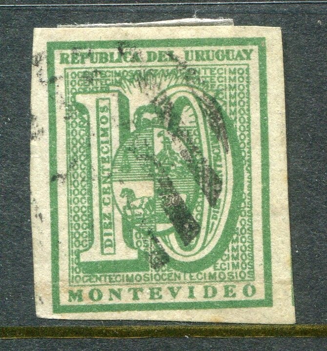 Uruguay #31 Coat of Arms 10 C. [Used] 