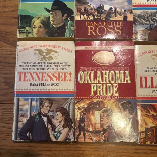 Lot 12 Wagons West Holt Series by Dana Fuller Ross Paperback Books - Imagen 5 de 5