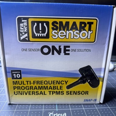 (BOX OF 10) TPMS 17-43041 (17-43011 43012) Smart Sensor Multi Frequency Snap In 
