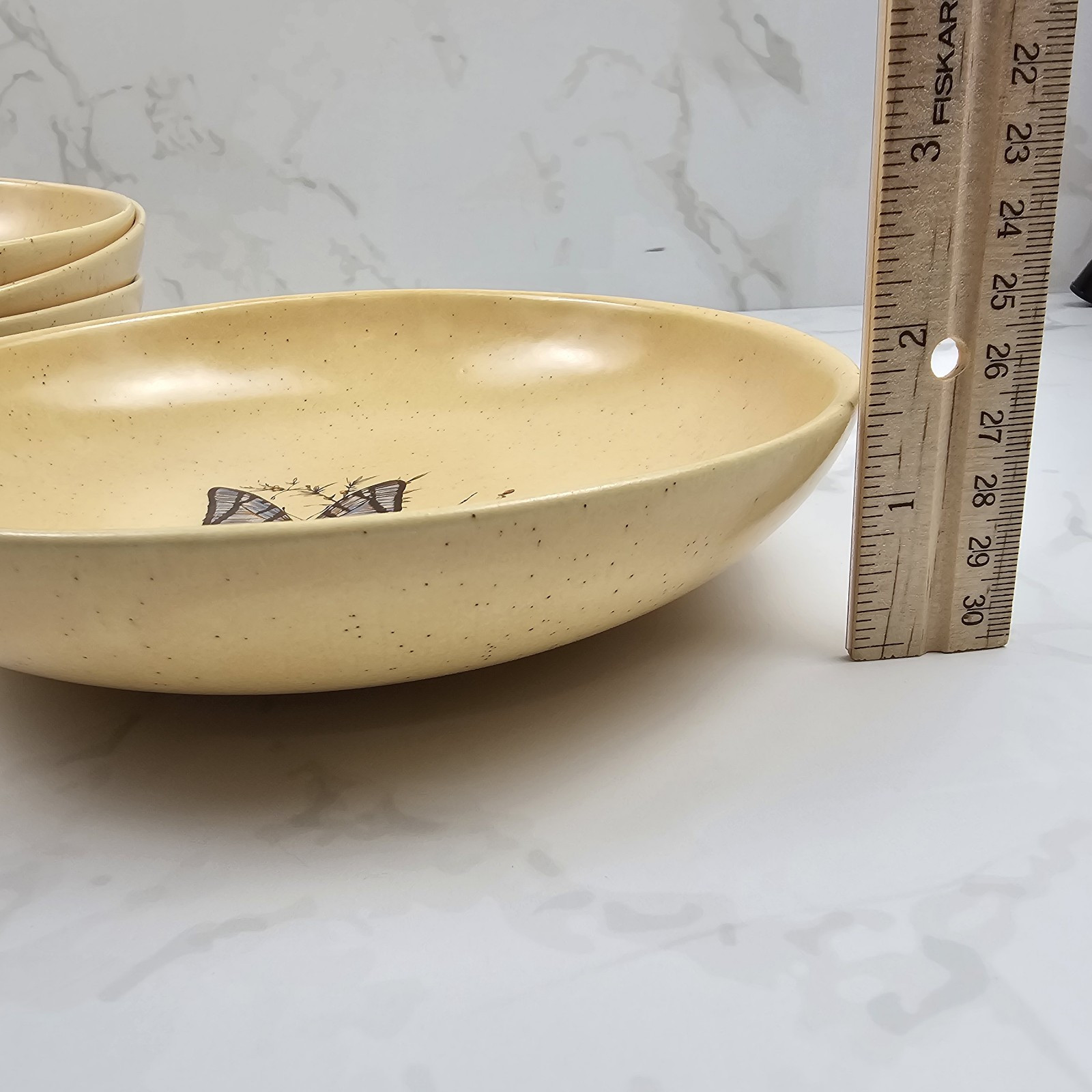 Vintage 1970's Treasure Craft Salad Bowls Set of 4