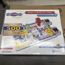 Elenco Snap Circuits Pro SC-500 Electronics Exploration Kit Ships Fast! READ