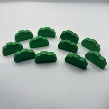 Wooden Train Track Bushes Scenery Set Hedge Pieces Brio Compatible