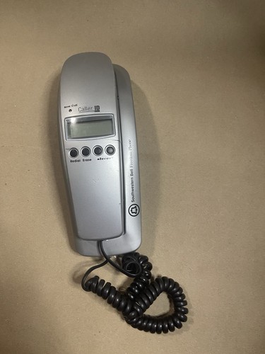 Southwestern Bell Freedom Telefon schnurgebunden Anruferkennung elegantes Telefon grau - Bild 7 von 8