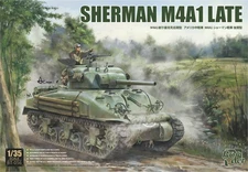 Border Model  BT-056 1/35 Sherman M4A1 Late Tank Assembly Model Kit