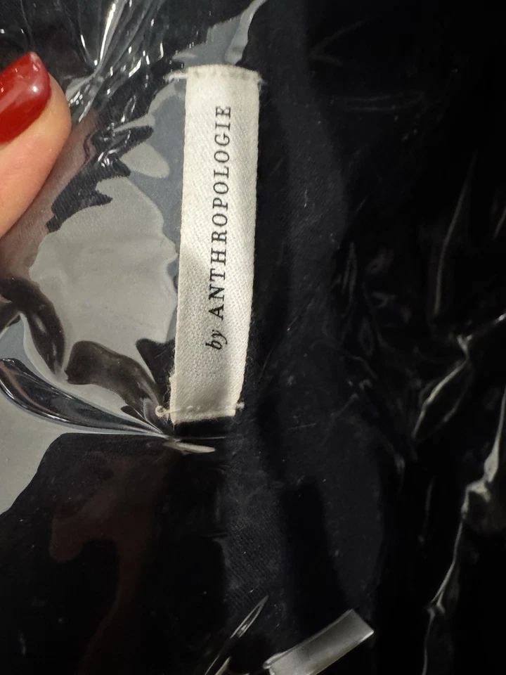 Anthropologie Black Makeup Bag  - Image 4 of 4