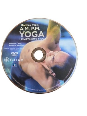 Rodney Yee's A.M P.M Yoga DVD Only - No Case