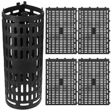 5 Pcs Plastic Tree Bark Protector Guard Covers for Trunk and