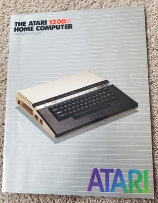 Atari 1200 Home Computer Owner's Guide 1982 C061418 Rev A   -- Printed in USA