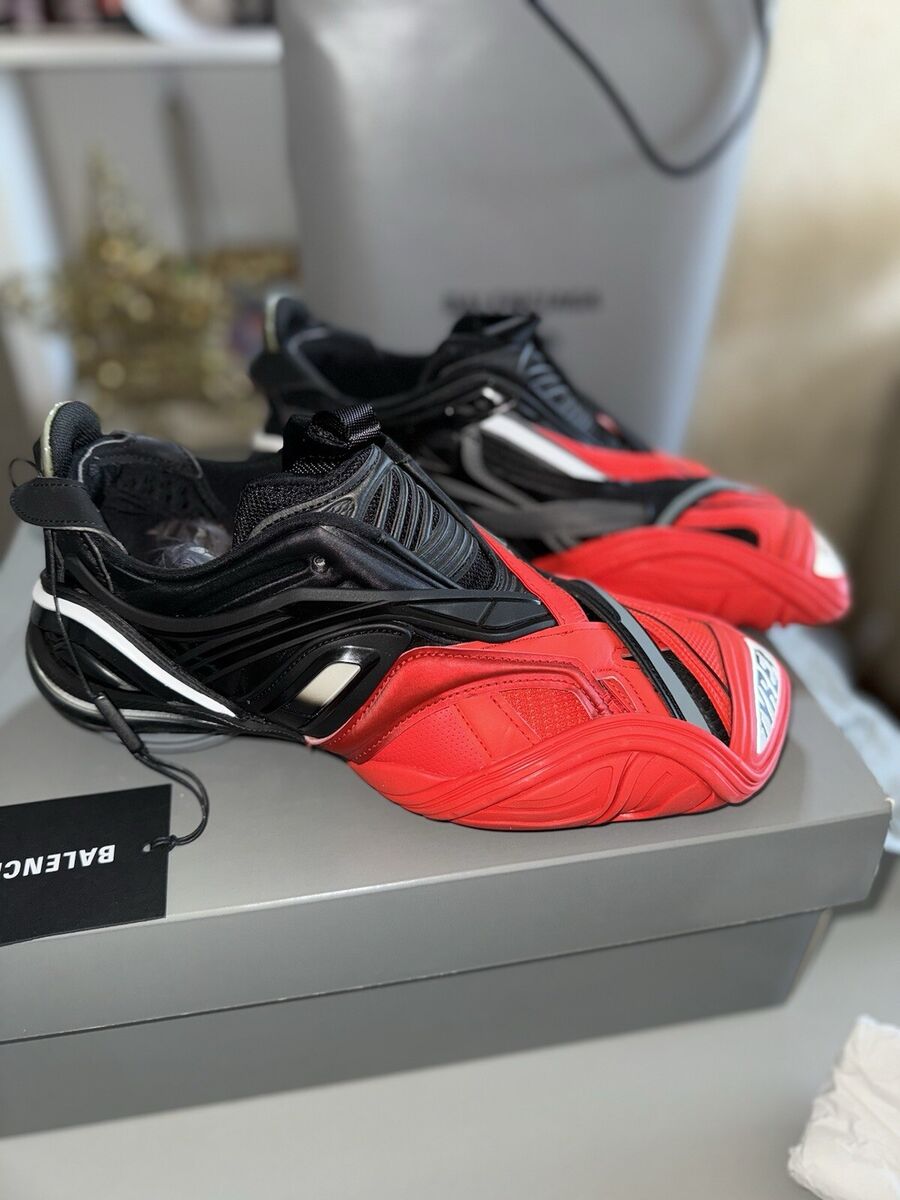 Size 8 - Balenciaga Tyrex Low Black Red | eBay Size 8 - Balenciaga Tyrex Low Black Red | eBay