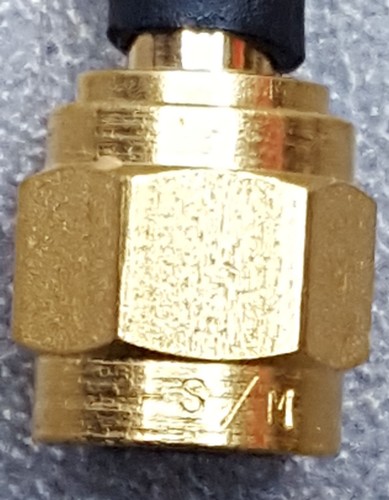 Cable Omni Spectra 917AS8153 de 22"" (pulgadas) de largo con microondas RF SMA P1 (CP#)3 - Imagen 9 de 10