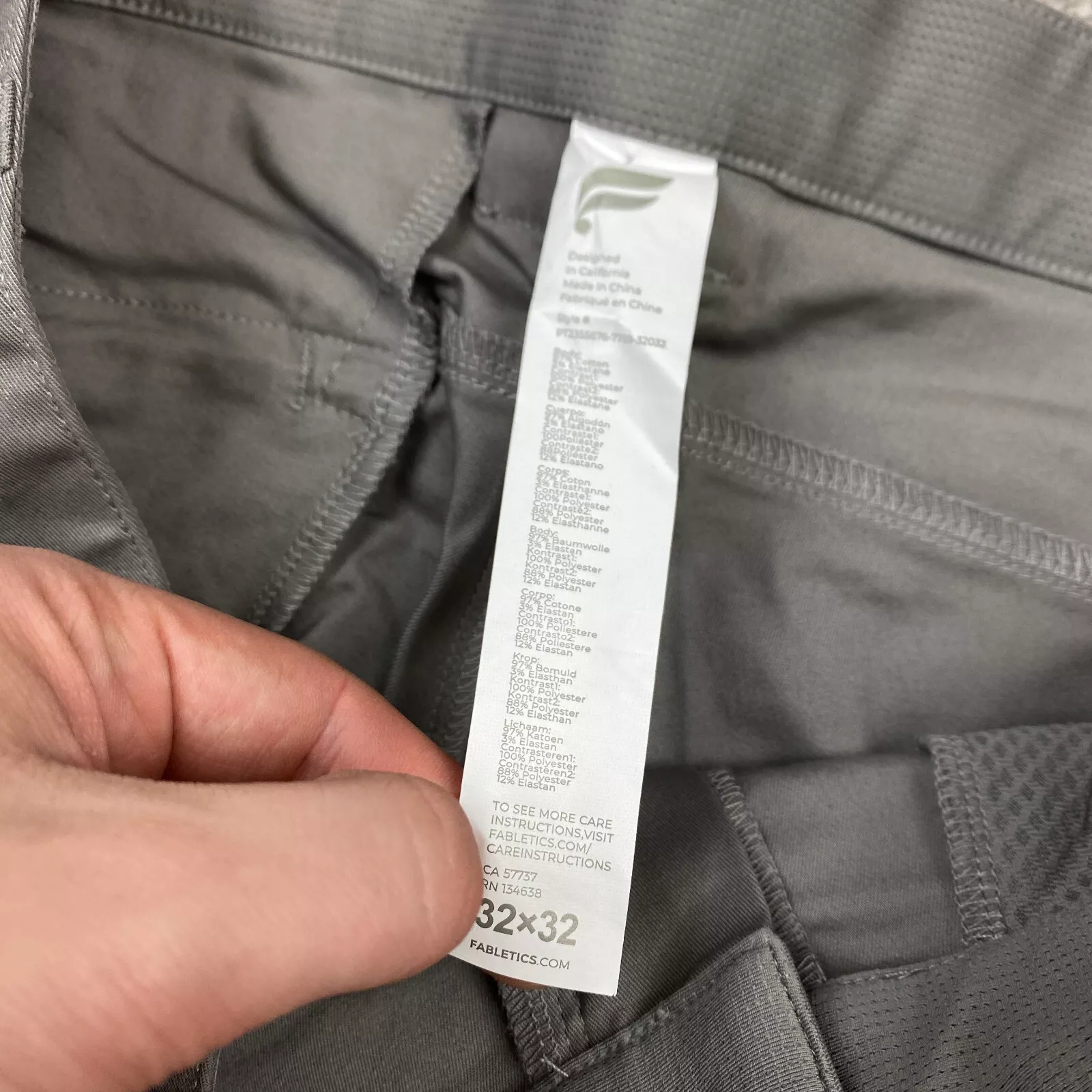 fabletics casual utility athleisure hiker outdoors pants