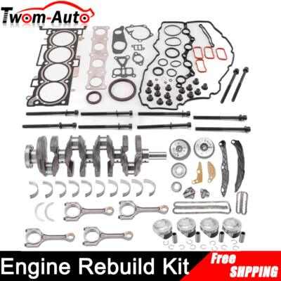 #ad Engine Crankshafts Connecting Rod Bearing Rebuild Overhaul Kit For G4KJ 2.4L US $295.16