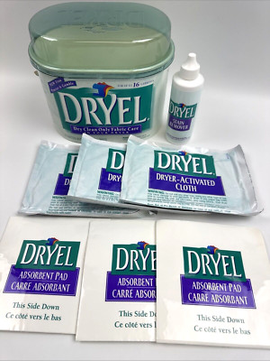Dryel Original At Home Dry Cleaning Kit Fabric Care With Stain Remover Qty 3