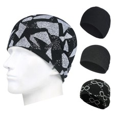 Winter Short Beanie Hat Cuff Cap Slouchy Skull Ski Cycling Casual Hats Men Woman