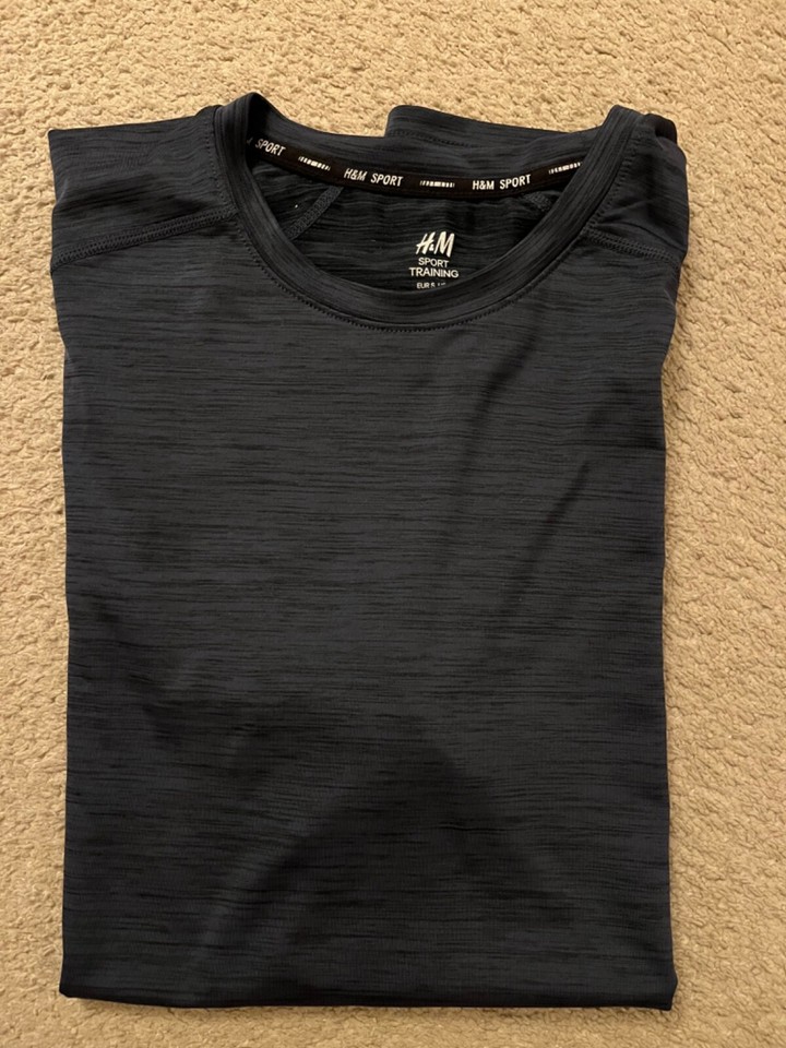 Mens H & M Activewear Sports Top Size S Preowned eBay