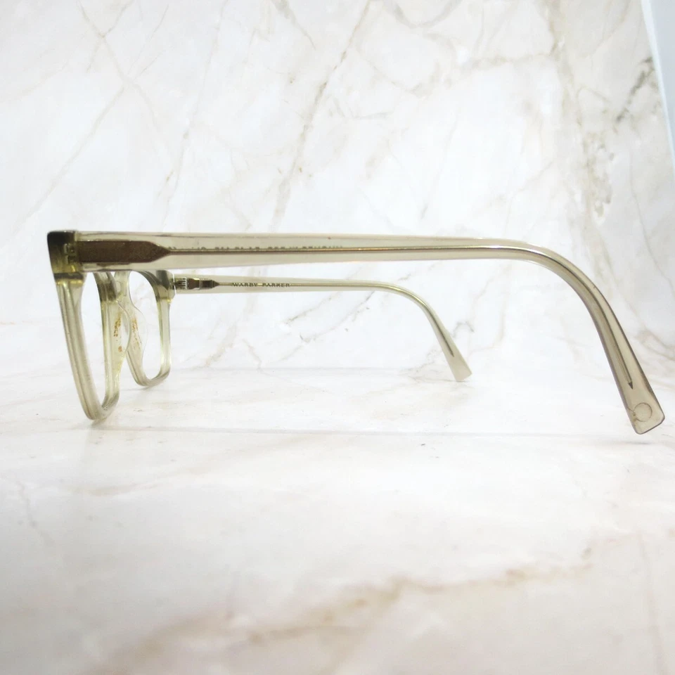 Marco de gafas Warby Parker Hughes W 205 transparente borde completo cuadrado 54-18-145 Foto 3 de 4