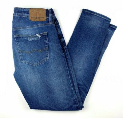 American Eagle Men's Jeans Size 29 x 30 Distressed Skinny Medium