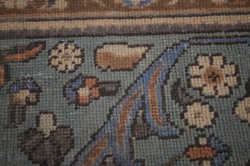 Klassisch Blau Handgefertigt Traditionell Distressed Wohnzimmer Teppich 3x4m - Bild 11 von 19