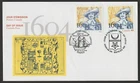 Canada #2044, French Settlement in Acadia, Joint with French Cover, FDC 2004