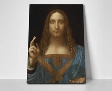 Leonardo da Vinci Salvator Mundi Poster or Canvas