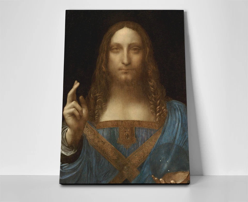Leonardo da Vinci Salvator Mundi Poster or Canvas