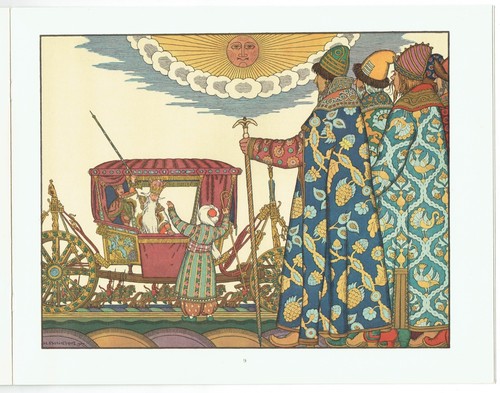Book Skazki Pushkina Pushkin's Fairy Tales Ivan Bilibin - Picture 5 of 14