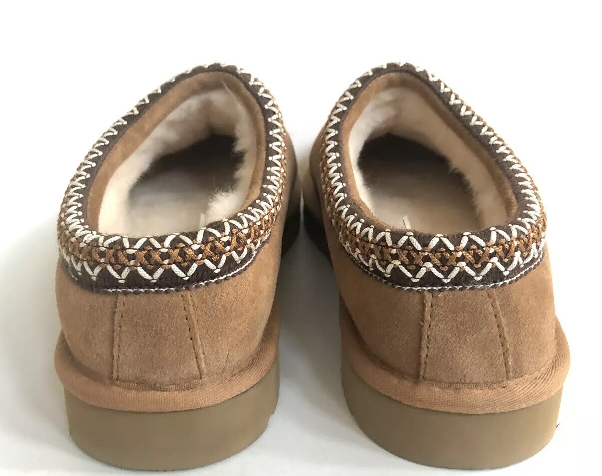 UGG WOMEN TASMAN CHESTNUT SHEARLING LINED  SLIPPER SHOE US 9 / EU 40 / UK 7 image 4
