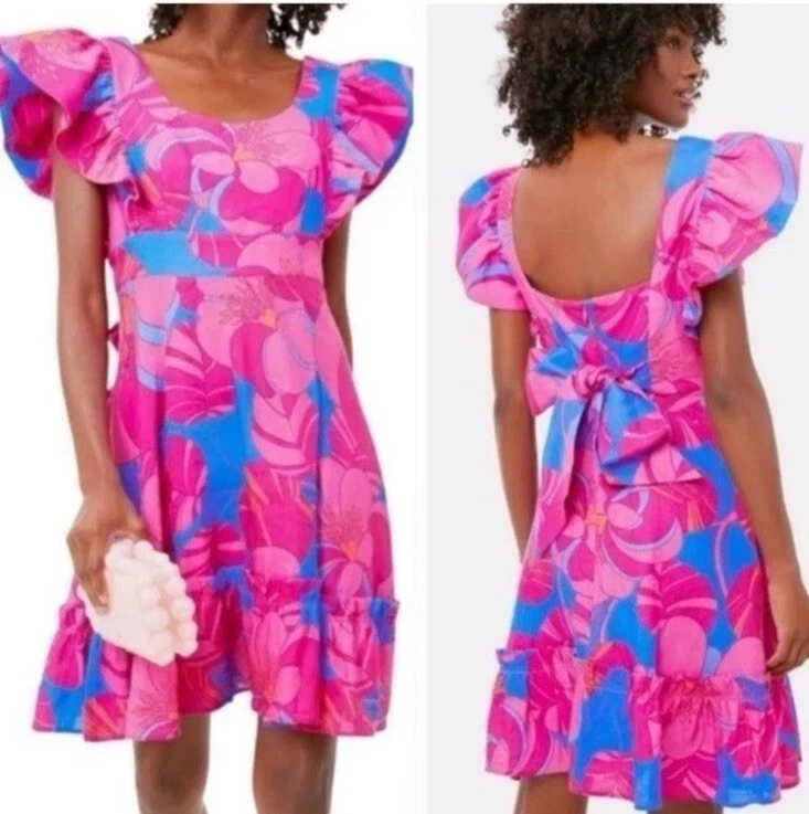 Nuevo Vestido Tuckernuck X Cameran Eubanks Wimberly Wild Azalea Edisto Nuevo con Etiquetas Foto 3 de 4