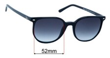 SFx Replacement Sunglass Lenses fits Ray Ban RB2197 Elliot - 52mm Wide