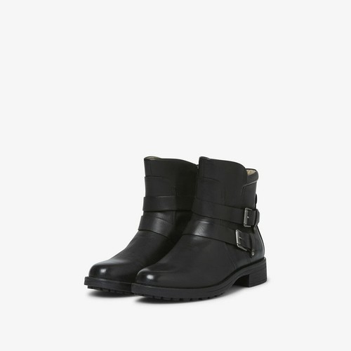 Botas de motociclista La Redoute VERO MODA Vilmabiker UK 7 EU 40 negras hebilla gruesa PVP £ - Imagen 3 de 12