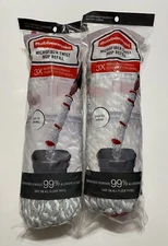 Rubbermaid Microfiber Twist Mop Refill, 16", White 2088701