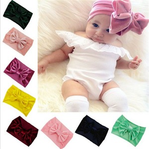 baby velvet turban
