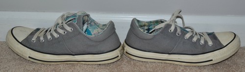 Zapatillas bajas Converse All-Star para mujer gris y turquesa talla: 8 - Imagen 3 de 7