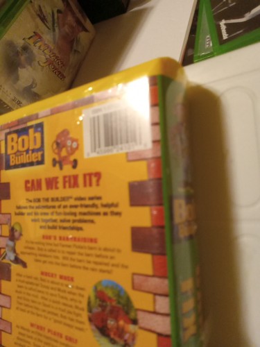 NEW TORN SEAL Bob the Builder Can We Fix It? VHS Video Tape VTG Clamshell Case - Picture 4 of 6