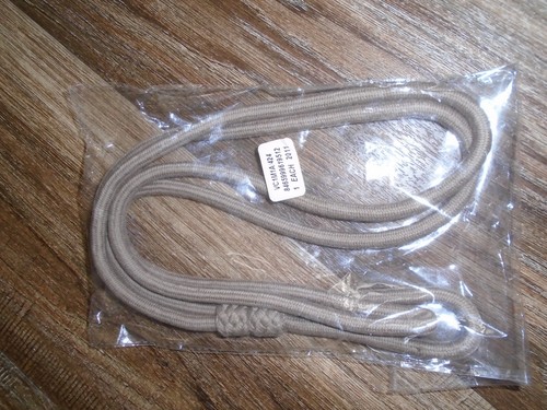BRITISH ARMY ISSUE KHAKI PISTOL LANYARD NEW - Picture 2 of 3