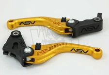 Kawasaki ZX10R 2004 05 Z1000 2003 04 05 ASV C5 Lever Set Brake Clutch Gold Short