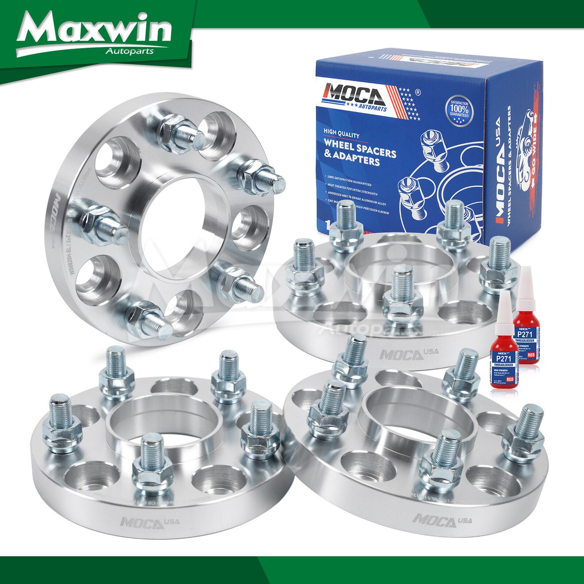 For Nissan Altima Infiniti 66.1mm Bore M12x1.25 4PC 20mm