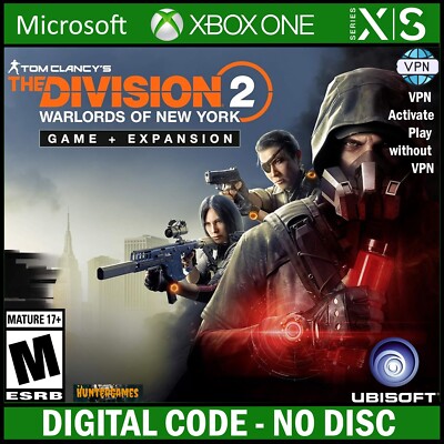 The Division 2 -Warlords of New York Ed: Xbox One KEY Argentina Reg   VPN Global