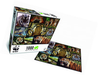 Wwf Tiger 1000 Piece Puzzle Wwf Tiger 1000 Piece Puzzle